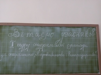 Проведено І тур Всеукраїнської студентської олімпіади зі спеціальності 
