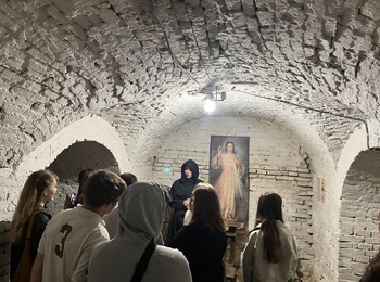 Студенти-екологи занурилися в історію та архітектуру Уманського Василіянського монастиря