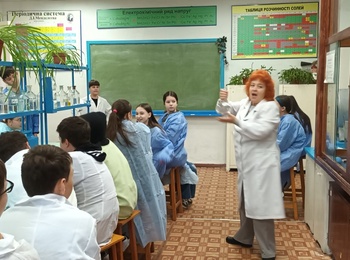 Кафедра біології продовжує співпрацю з Уманським ліцеєм N1