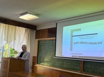 Засідання студентського наукового гуртка кафедри агробіології та біохімії