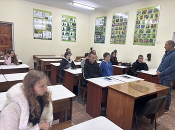 Чергова виховна година зі студентами спеціальності «Садово-паркове господарство»